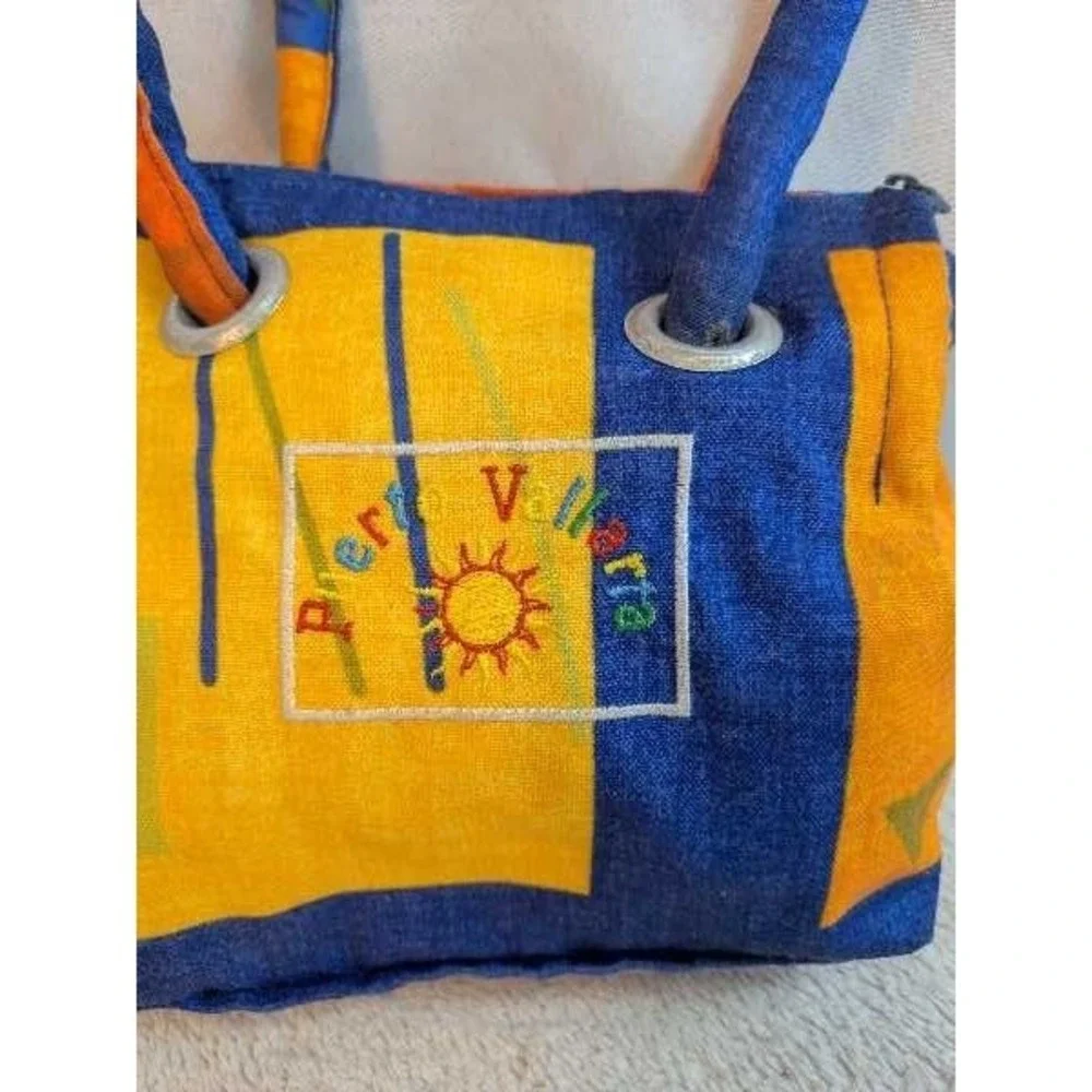Kids Abstract Sun Print Small‎ Carry Handbag Multicolored